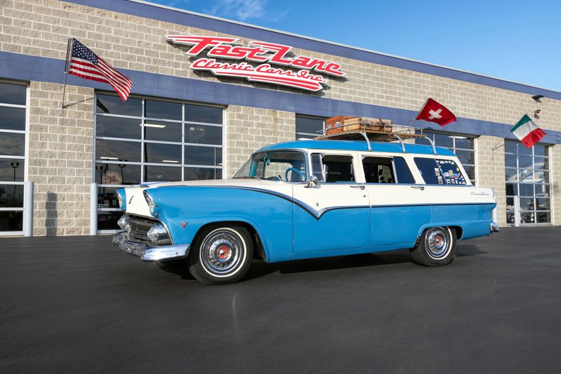 1955 Ford Country Sedan Wagon For Sale | Vintage Driving Machines
