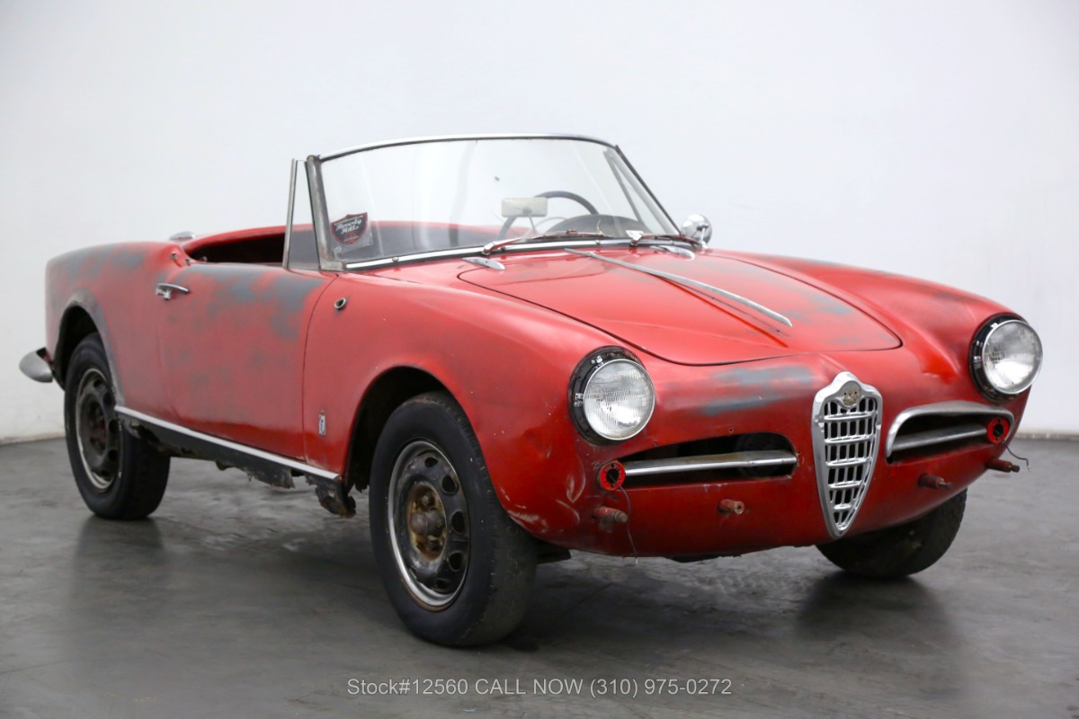 1960 Alfa Romeo Giulietta Spider For Sale | Vintage Driving Machines