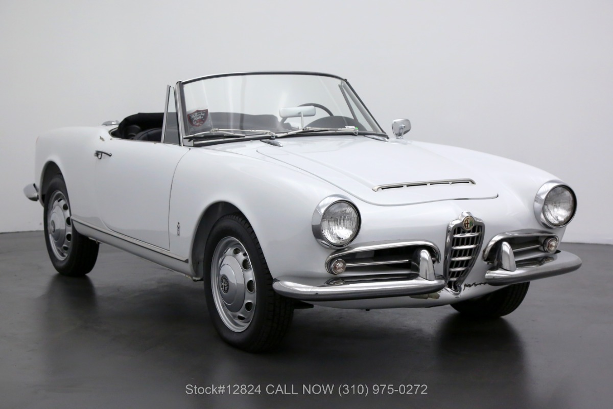 1963 Alfa Romeo Giulia 1600 Spider For Sale | Vintage Driving Machines