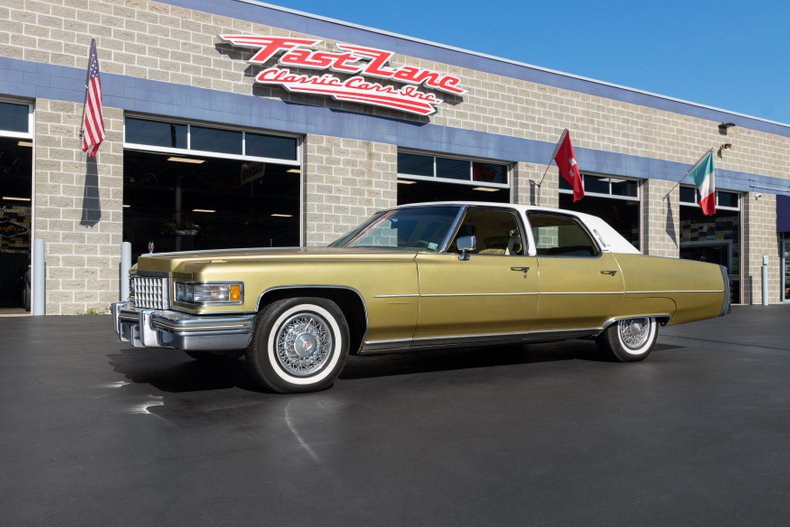 1976 Cadillac Fleetwood For Sale | Vintage Driving Machines