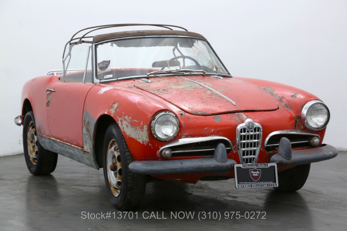 1962 Alfa Romeo Giulietta Spider For Sale | Vintage Driving Machines