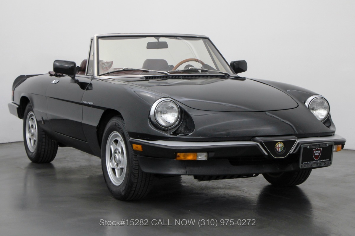 1985 Alfa Romeo Spider Veloce For Sale | Vintage Driving Machines