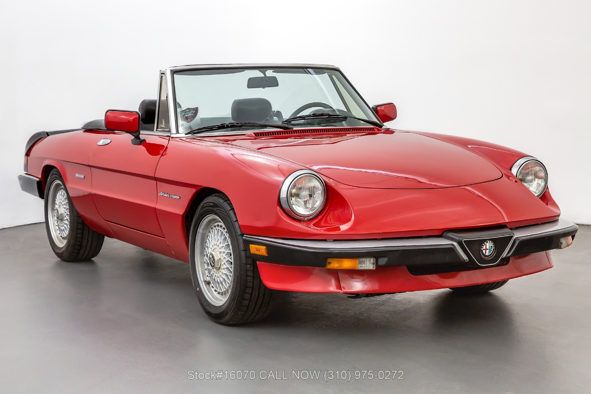 1987 Alfa Romeo Spider For Sale | Vintage Driving Machines