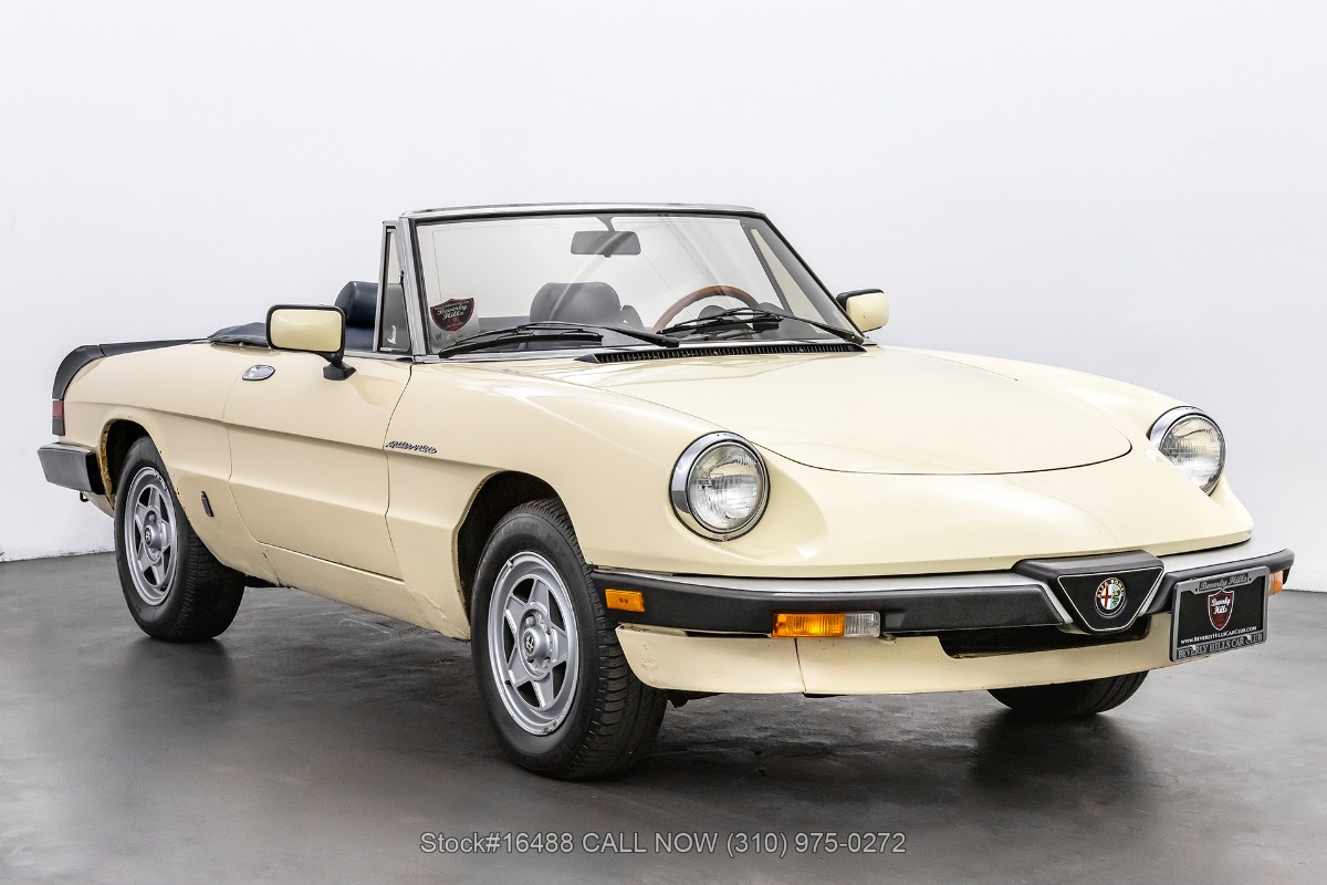 1983 Alfa Romeo Spider Veloce For Sale | Vintage Driving Machines