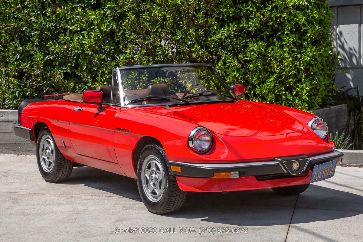1984 Alfa Romeo Spider Veloce For Sale | Vintage Driving Machines