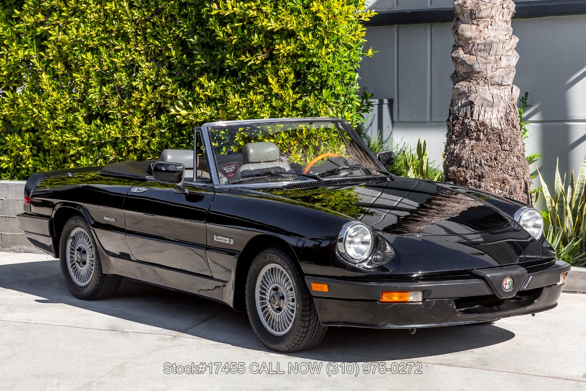 1987 Alfa Romeo Spider For Sale | Vintage Driving Machines